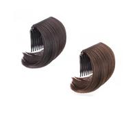Invisible Fluffy Hair Pad, Bun Invisible False Hair Clip, Lightweight Comfortable Thickening Hairpin,Heighten (H, One Size)