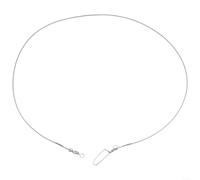 Invisible Fluorocarbon Leader Wire 12pcs Low Glare Finish(24in-60lb) | 12 pre-tied loops, easy fly line connection, saltwater ready, 20-80lb test, positive turnover