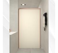 Invisible Folding Shower Drain for Bathroom - Plastic Shower Liner Gap Cover with Shelf Function - Ideal for Seamless Water Flow and Easy Maintenance