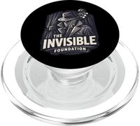 Invisible Foundation Mystery Noir Detective Spy Music PopSockets PopGrip for MagSafe
