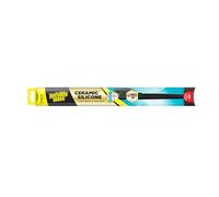 Invisible Glass 16" Ceramic Silicone Wiper Blade | Applies Water Repellent Coating On Windscreen | Multi-Fit Connection System | Single Front Wiper Blade