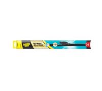 Invisible Glass 22" Ceramic Silicone Wiper Blade | Applies Water Repellent Coating On Windscreen | Multi-Fit Connection System | Single Front Wiper Blade