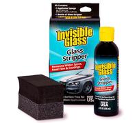Invisible Glass 91411 3.3oz Glass Wire Stripper, Water Spot Remover, Eliminates Coatings, Water Stains, Waxes, Oils and More to Polish and Restore Automotive Glass, White