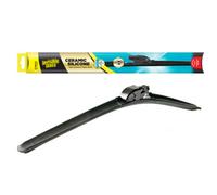 Invisible Glass Silicone Rubber Ceramic Wiper Blade 22"/550mm Multi-Fit Connect