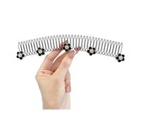 Invisible Hair Clips Stretchable Hairs Pins Flowers Hairs Finishing Fixer Comb Accessories For Woman And Girls Finishing Fixer Comb Flower Clips Stretchable Invisible Pins