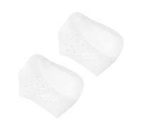 Invisible Heel White Insoles Silicone Increasing Height 2.5cm Pads