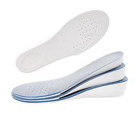 Invisible Height Increased Insoles Breathable Lightweight Heel Lifting Inserts Lifts Shoe Pads Comfort Elevator Insoles Unisex(Add 3.5cm,S EU35-40)
