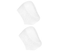 Invisible Height Increasing Insoles 1 Pair Silicone Heel Lift Inserts | White Shock Absorption, Discreet Lift for Casual Shoes and Boots, Standing or Formal Events