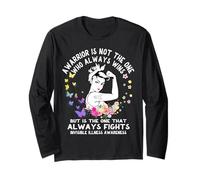 Invisible Illness Awareness For Warrior Long Sleeve T-Shirt