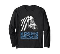 Invisible Illness Humor - My Joints Go Out More Than I Do Long Sleeve T-Shirt