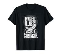 Invisible Illness Visible Strength Chronic Warrior T-Shirt