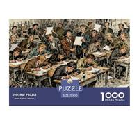 Invisible Ink Writing Contest Wooden Jigsaw Puzzle Waterproof 1000 Piece Puzzles for Adults Gifts Impossible Educational Games
