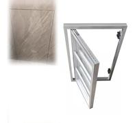 Invisible Inspection Doors, Hidden Access Panels, Flush-Mounted Inspection Doors with Magnetic Buttons,Reinforced Aluminum Frame Access Hatches(300x500mm)