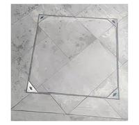 Invisible Manhole Cover and Frame with Hook for Septic Tank Access in Various Outdoor Areas