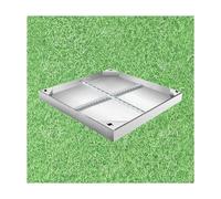 Invisible Manhole Cover Heavy Duty Square Drain Cover with Flush Design Ideal for Pathways and Sidewalks (40x40x80cm 15.7x15.7x31.4in).