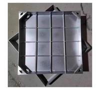 Invisible Manhole Covers for 12" 20" 24" 30" 36" 42" Sewage Systems Square Frames Heavy Duty for Parking Lots & Highways (19.7x19.7x2 inch)