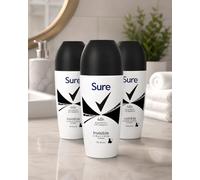 Invisible on Black & White Clothes Roll-On Anti-Perspirant, 48h Dry Protection, 50ml, Pack of 3