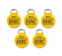 Invisible Plate Hangers (1.2inch) ( ) - Self Adhesive DICS Plate Holder for Wall Display - Strong Stick On Plates '' Hanging Discs - No Nails, No Damage