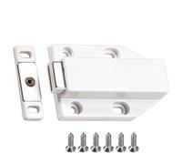 Invisible Press Release Cabinet Latches Auto Popping Mechanism Not Handle Designs Cabinet Door Opener for House ABS Steel Wardrobe Door Opener