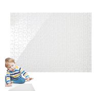 Invisible Puzzle - ABS Transparent Jigsaw Board, Brain Teaser Toy, Wear-Resistant Design | Cognitive Skill Training, Problem Solving, Family Game, Home Table Entertainment