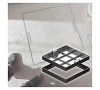 Invisible Recessed Manhole Cover 43"x43"Ideal for Driveways & Gardens Seamlessly Blenwith Turf or Pavers for a Clean Look & HeavyDuty Design