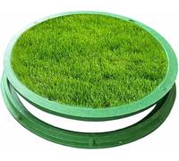 Invisible Resin Manhole Covers - Lightweight Round & Square Recessed Design 40-100cm (15.7-39.4in) Durable Outdoor ution for Safety & Aesthetics