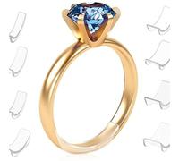 Invisible Ring Size Adjuster for Loose Rings Ring Adjuster Fit Any Rings, Assorted Sizes of Ring Sizer