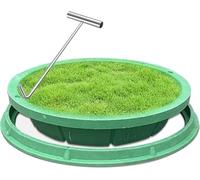Invisible Round Septic Tank Cover F Design with Hook for Easy Lifting Outdoor Access Lid and e Perfect for Landscaping and Safe.