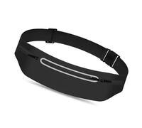 Invisible Running Phone Case Resistant Fabric Waist Belt Bag Without Bounce Design for Sports Workouts Reflective Waist Bag