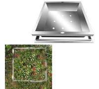 Invisible Septic Tank Cover - Square Steel Frame with Lift Hooks, Hidden Design for Gardens/Pathways/Home Use (L W 90cm x 80cm)