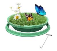 Invisible Septic Tank Covers 40cm 15.7in Round Access Lids for Sewer Basins Frames & Bases Ideal for Lawn Use Easy Access & Maintenance Weatherproof Design