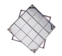 Invisible Septic Tank Covers Square Manhole Covers & Frames Embedded Drain Cleaning Access Lid Stainless Steel Inspection Covers for Yard/Driveway/Path/Garden/Garage