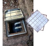 Invisible Septic Tank Lids Recessed Inspection Covers Manhole Covers in Assorted Sizes for Home and Public Use - Secure Reliable and Aesthetic