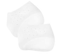 Invisible Silicone Evostep Magnetic Insoles Heel Lift Inserts | -grade White Pads, Breathable Air Holes, Low-profile Cover Design, for Dress Shoes, Sneakers, Travel