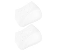 Invisible Silicone Heel Lift Inserts 4.5cm for Boots and Sneakers | White One Size, Lightweight Cushioned Fit, Discreet Height Boost, Heel Support Pads for Everyday Wear