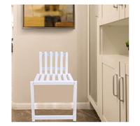 Invisible Slim Wall Mounted Folding Chair Mounting Solid Wall Solid Wood Folding Stool Load 150 Kilogram Place Entryway Entrance with Legs Shoe Changing Stool 90 Degree Silent Folding