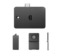 Invisible Smart Lock, Electric Child Safety Fingerprint Lock, Keyless Hiddens NFC Locks No-Drill Remote Access Wardrobe Locks