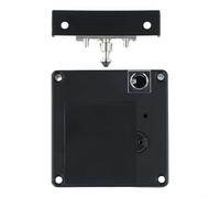 Invisible Smart Lock for Wood Doors - Keyless Entry via NFC Card & for ttlock App - Electronic Cabinet Deadbolt Black(ttlock)