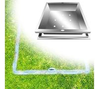 Invisible Square Manhole Cover For Gardens/courtyards/basement, Heavy Duty Sewage Cover Flush Mount, 304 Stainless Steel Sewage Lid Strong Load-bearing Capacity(L W 65cm x 50cm)