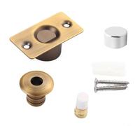 Invisible Stainless Steel Door Stop S Silent Soft Close(Yellow Bronze)