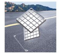 Invisible Stainless Steel Manhole Cover, Embedded Square Design for Garden Yard Septic Tank, Durable and Sleek, Perfect for Outdoor Use