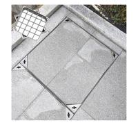 Invisible Stainless Steel Manhole Cover - Square Embedded Design for Garden/Yard Septic Tanks (5cm 60x60cm/23.6x23.6in) -& Stylish Solution