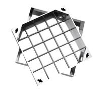 Invisible Stainless Steel Manhole Cover, Square Septic Tank Lid, Multi-Size Drainage Plate for Outdoor Decoration, Courtyard, Driveway (8cm, 70x70cm/27.6x27.6in)