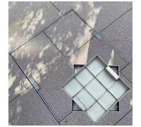 Invisible Stainless Steel Manhole Covers - Custom Dimensions for Septic Tanks and Drainage & Versatile Design for Wastewater Management Solutions