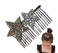 Invisible Star Hair, Star Shape Hair Combs Pentagram Hairpin, Star Bridal Hair Pins Hair Combs, Women's Star Hair Accessories, Hair Combs For Women Girls