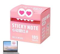 Invisible Sticky Notes,Clear Sticky Note Pads - Pull Out Colorful 105 Sheets/Roll Memo Pads for Highlights Workplace School Reminder Notebook Home Students