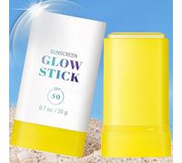 Invisible Sunscreen Stick SPF 50 Face, Sun Stick SPF 50+ for Sensitive Skin, Dewy Finish, Broad Spectrum, Water Resistant, Non-Greasy, Mess Free, 20g