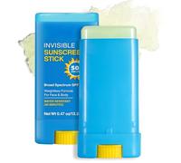 Invisible Sunscreen Stick SPF 50+ PA++++, Body & Face Sunscreen Sun Stick - Waterproof & Non-Greasy Sun Protection With Antioxidant Boost | Compact For On-The-Go Use