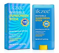Invisible Sunscreen Stick SPF 50+, Solid State Broad Spectrum Moisturising Suncream, 13G Long-Lasting & Water-Resistant Sunblock for Face & Body