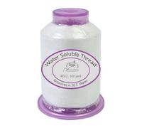 Invisible Thread Sewing, Dissolvable Fabric, Thick Thread, Sewing Threads, 1492.7ft Water Soluble Yarn, for Quilting, Machine Embroidery, Hobbists, Temporary Stitching and Anti Theft Security Tags